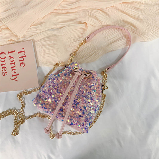 Sequins Cute Mermaid Female Shoulder Messenger Bag