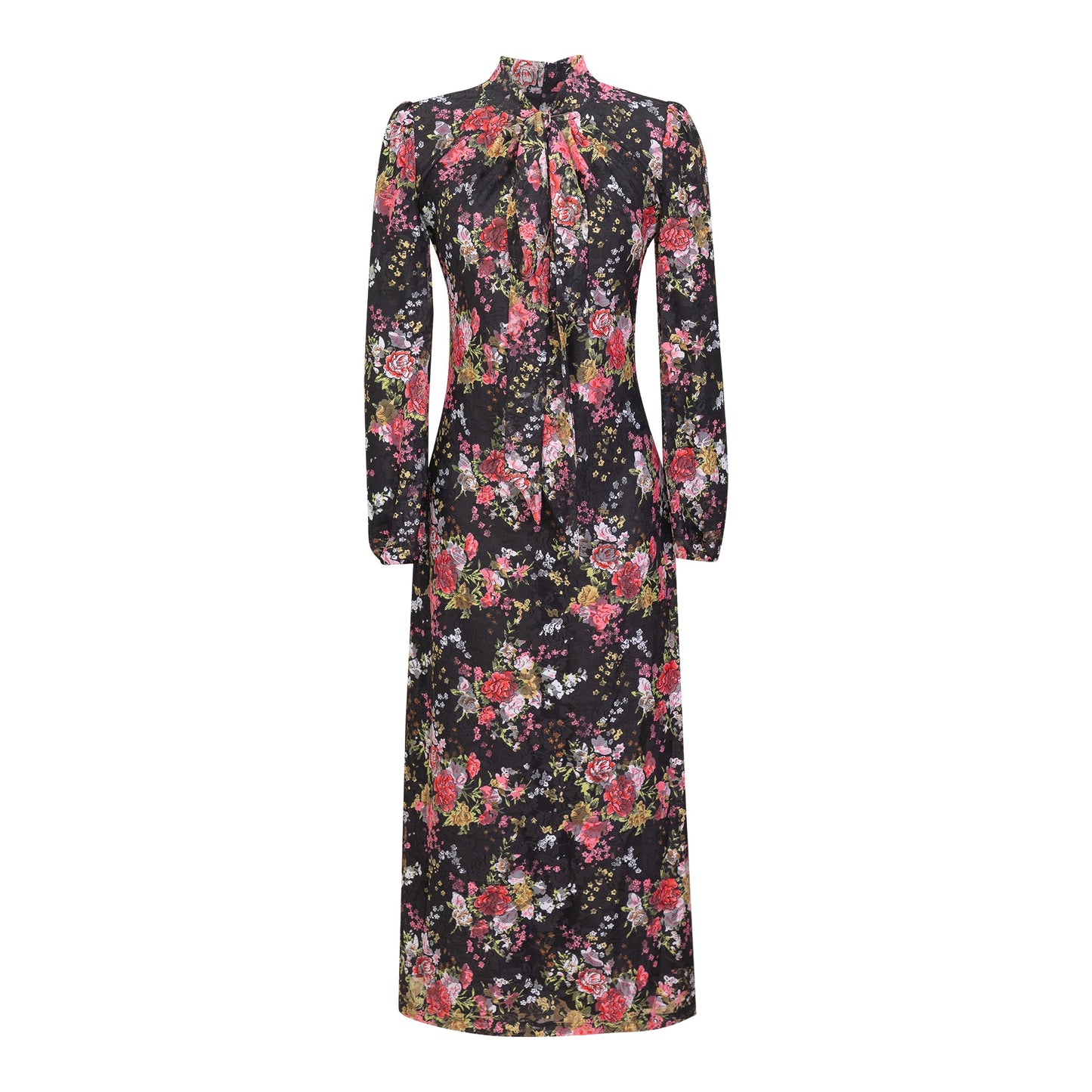Bow Print Dress