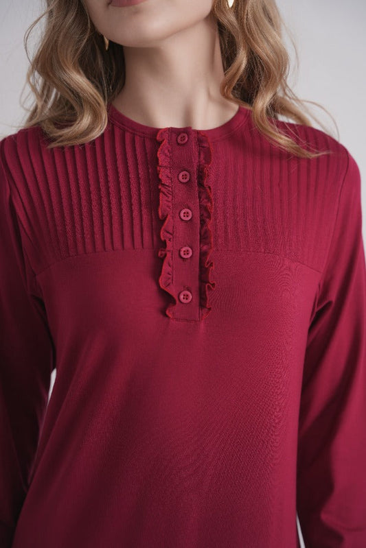 Ruffle Nightgown