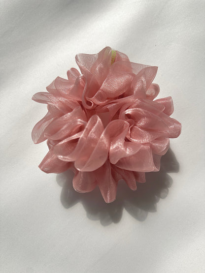Cloud Ruffle Scrunchie