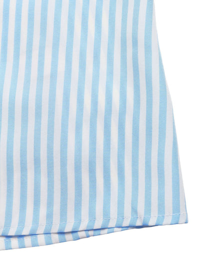 Striped Halter Neck Maxi Dress