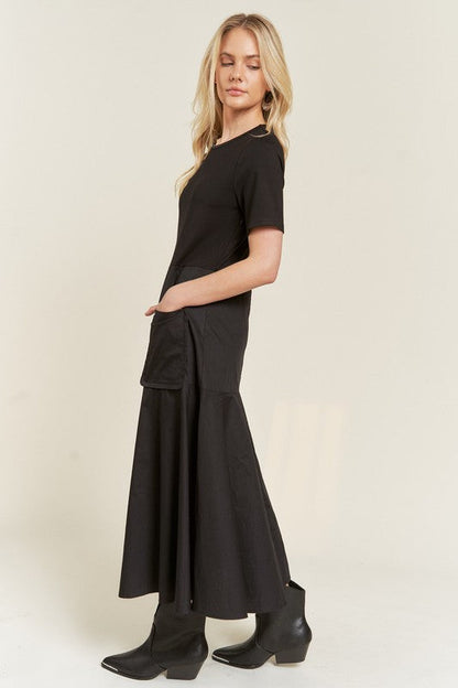 Knit Mix Dress
