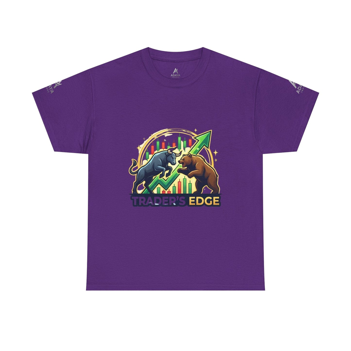 Trader's Edge Tee — Bull vs Bear Stock Market T‑Shirt