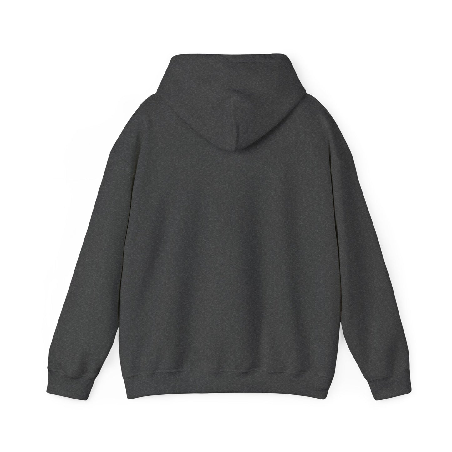 Minimal White Hoodie — Classic Unisex Heavy Blend Hooded Sweatshirt