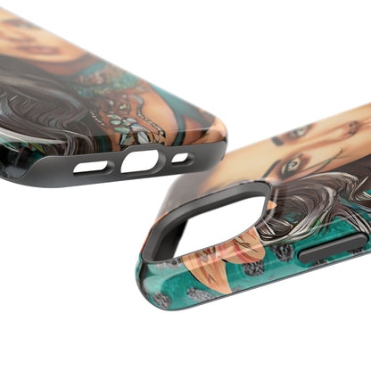 Vibrant Beauty Magnetic Tough Phone Case