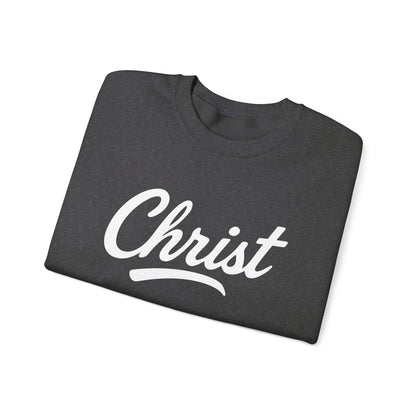 Christ Unisex Sweatshirt — Colossians 3:17 Inspirational Crewneck