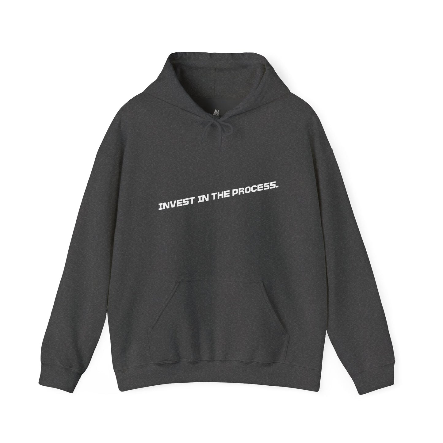 Minimal White Hoodie — Classic Unisex Heavy Blend Hooded Sweatshirt