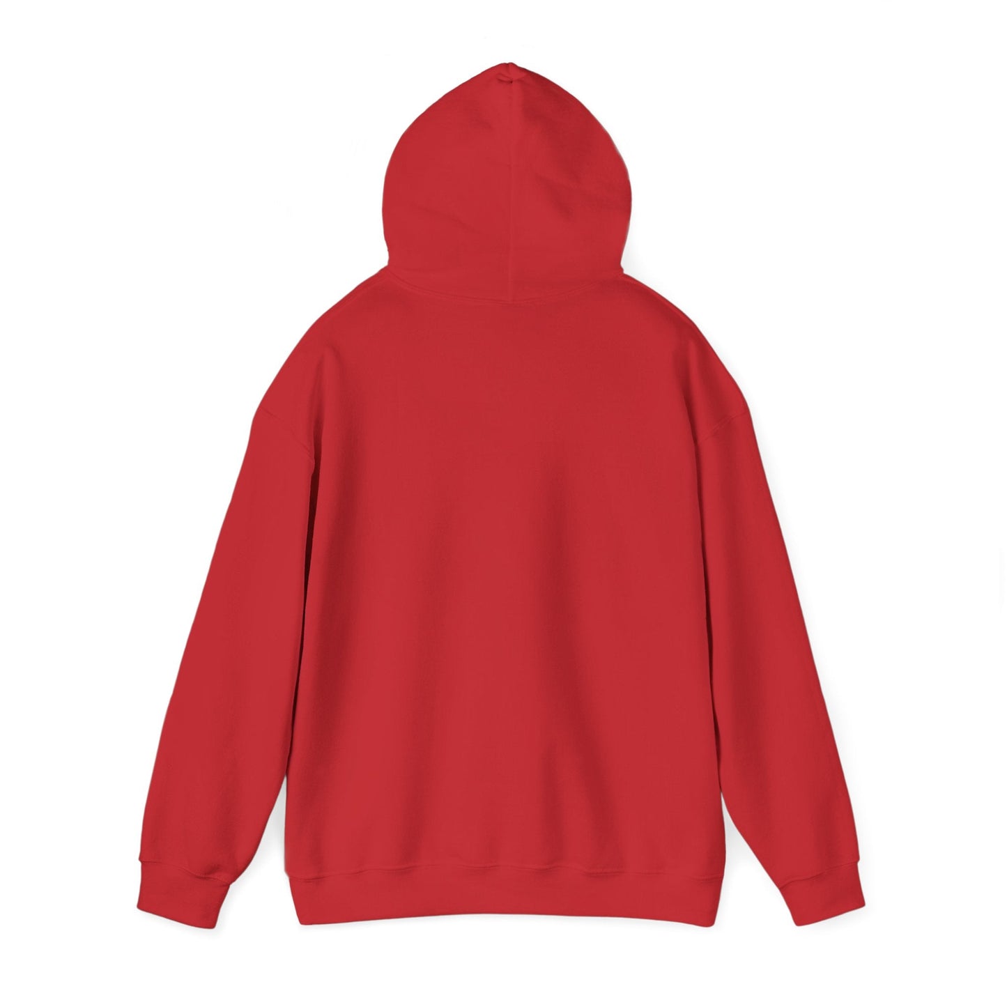 Minimal White Hoodie — Classic Unisex Heavy Blend Hooded Sweatshirt