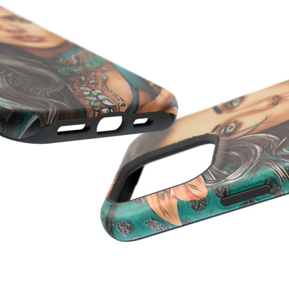 Vibrant Beauty Magnetic Tough Phone Case