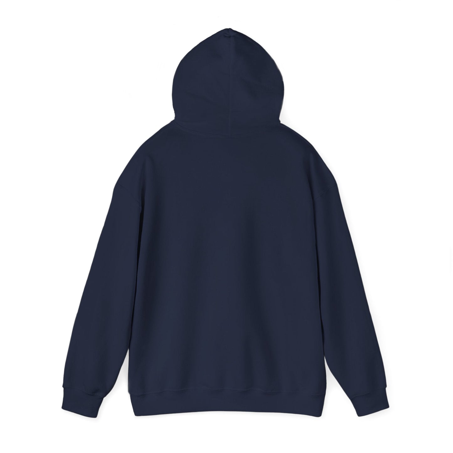 Minimal White Hoodie — Classic Unisex Heavy Blend Hooded Sweatshirt
