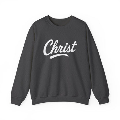 Christ Unisex Sweatshirt — Colossians 3:17 Inspirational Crewneck