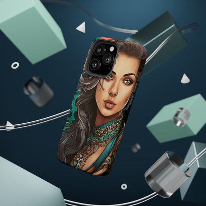 Vibrant Beauty Magnetic Tough Phone Case