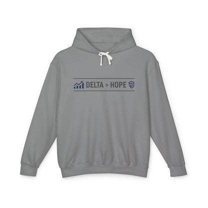 Delta Hope Hoodie — Lightweight Hooded Sweatshirt