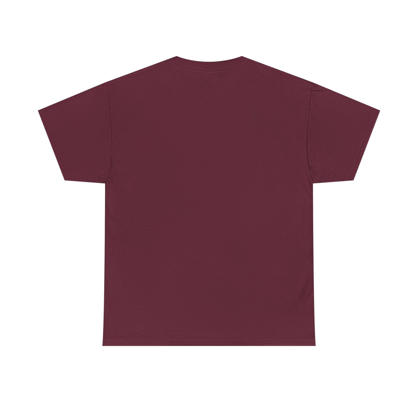 T-Shirt — Red Dollar Sign Statue Graphic Tee