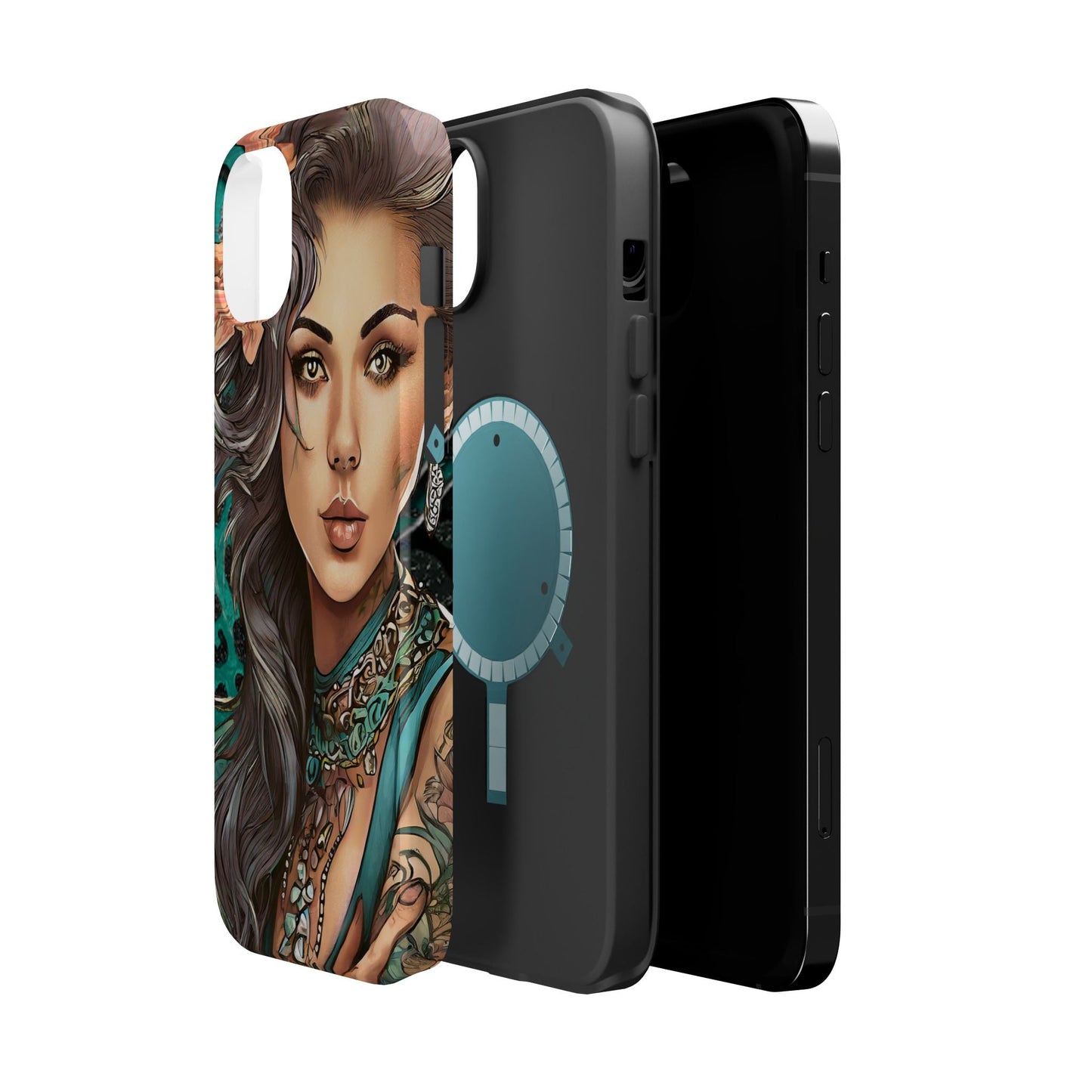 Vibrant Beauty Magnetic Tough Phone Case