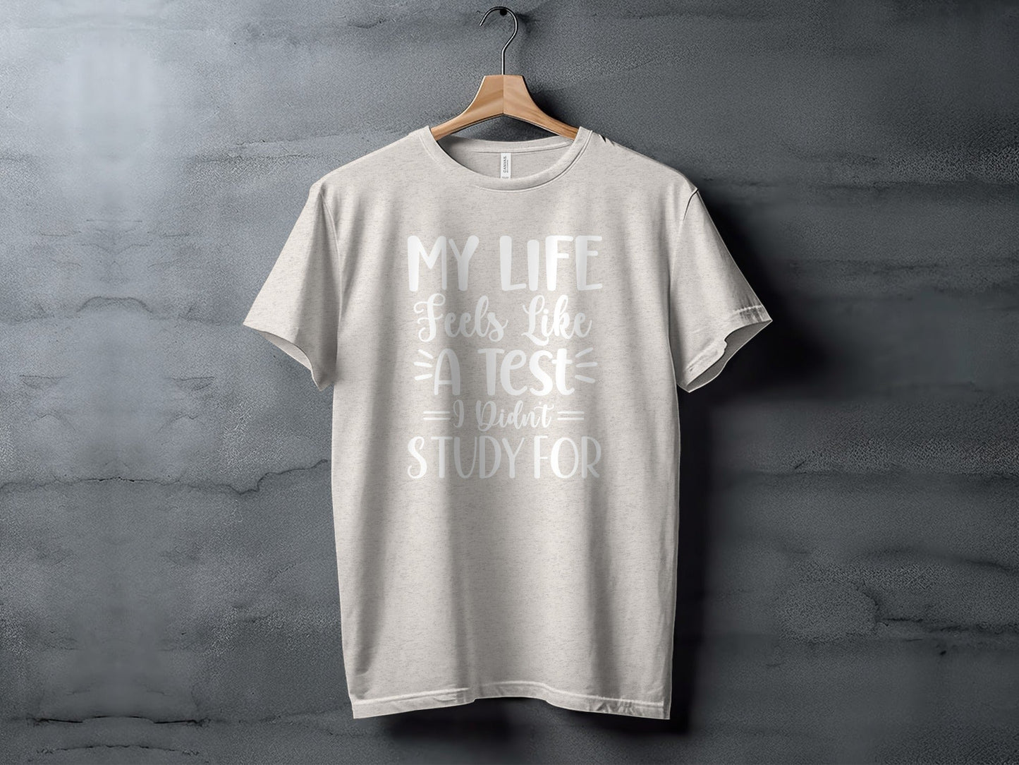 My Life Feels Like A Test I Didn't Study For T-Shirt