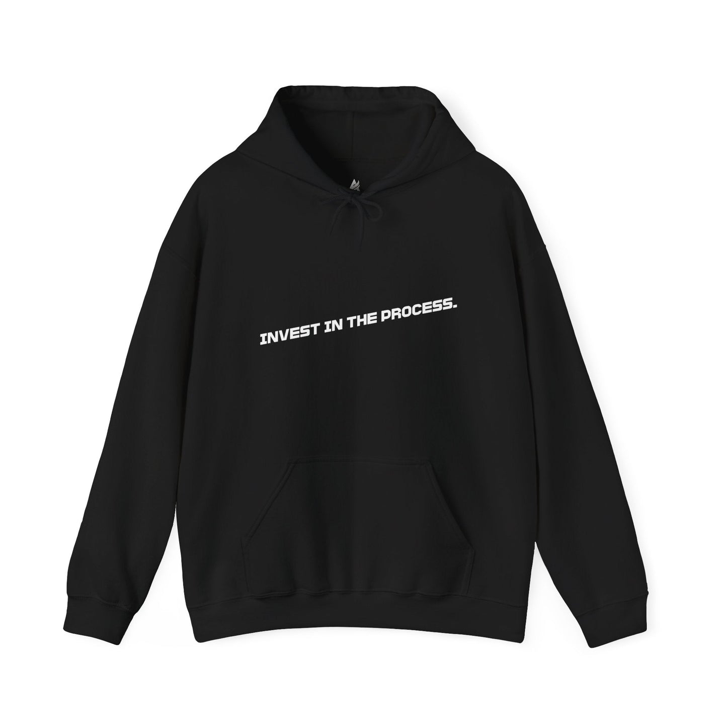 Minimal White Hoodie — Classic Unisex Heavy Blend Hooded Sweatshirt