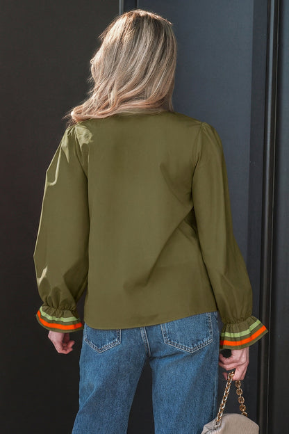 Marie Long Sleeve Blouse Long Sleeve Top