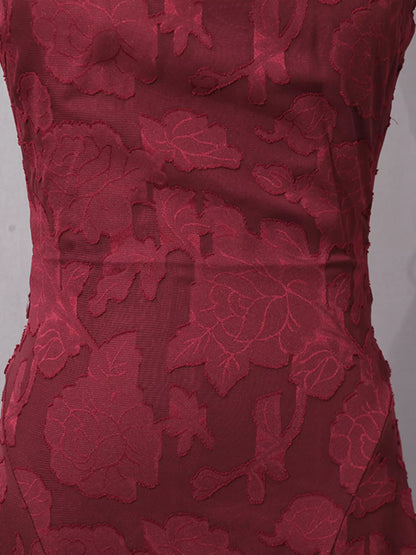 Lace Spaghetti Strap Maxi Dress