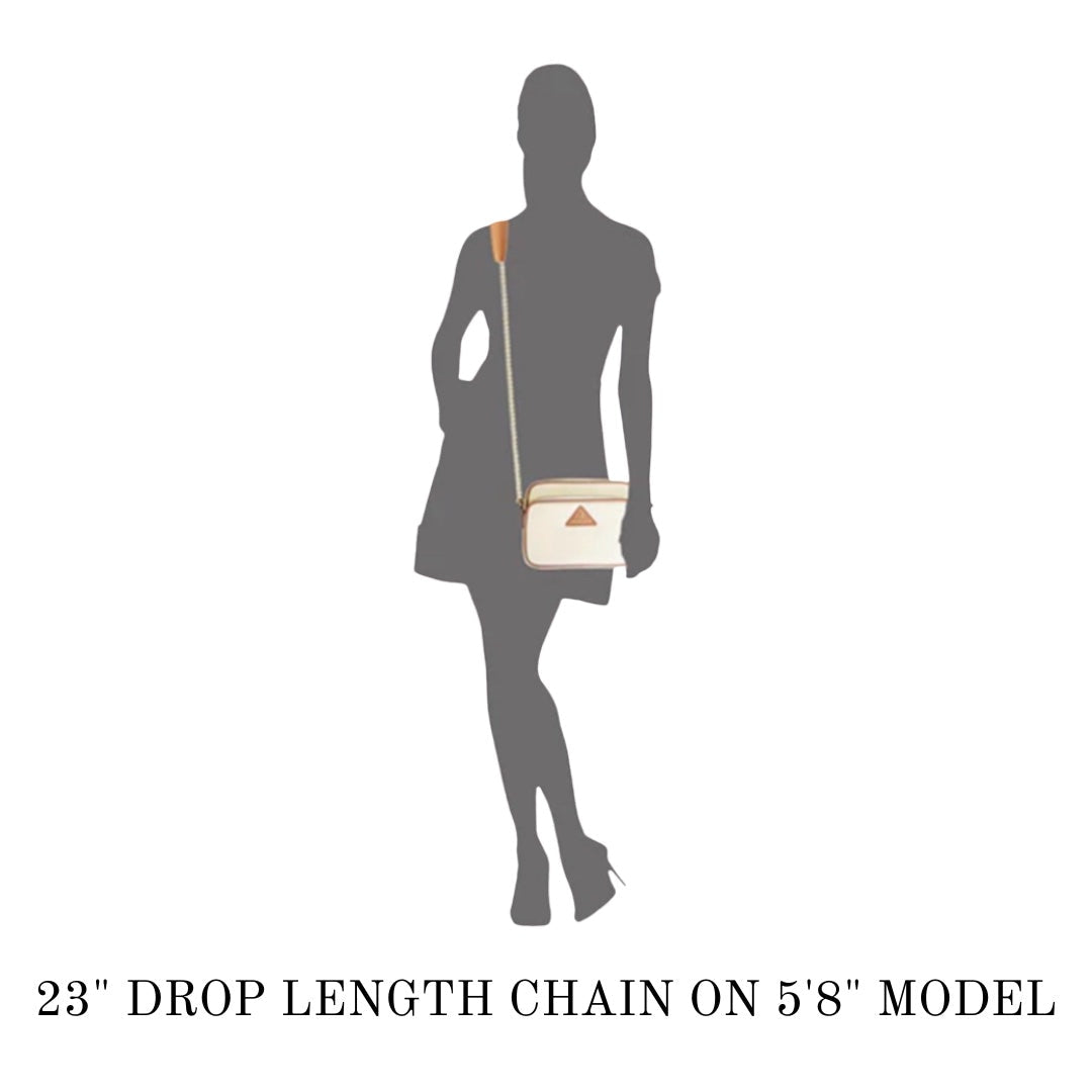 Fringe Harness Vintage Silk Scarf Crossbody Bag