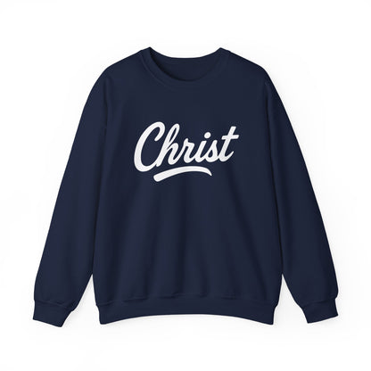 Christ Unisex Sweatshirt — Colossians 3:17 Inspirational Crewneck
