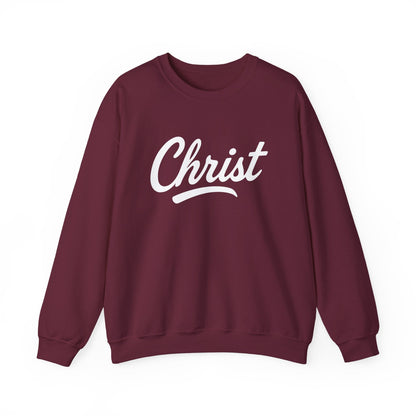 Christ Unisex Sweatshirt — Colossians 3:17 Inspirational Crewneck