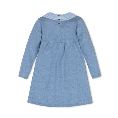 Organic Empire Collar Detail Dress