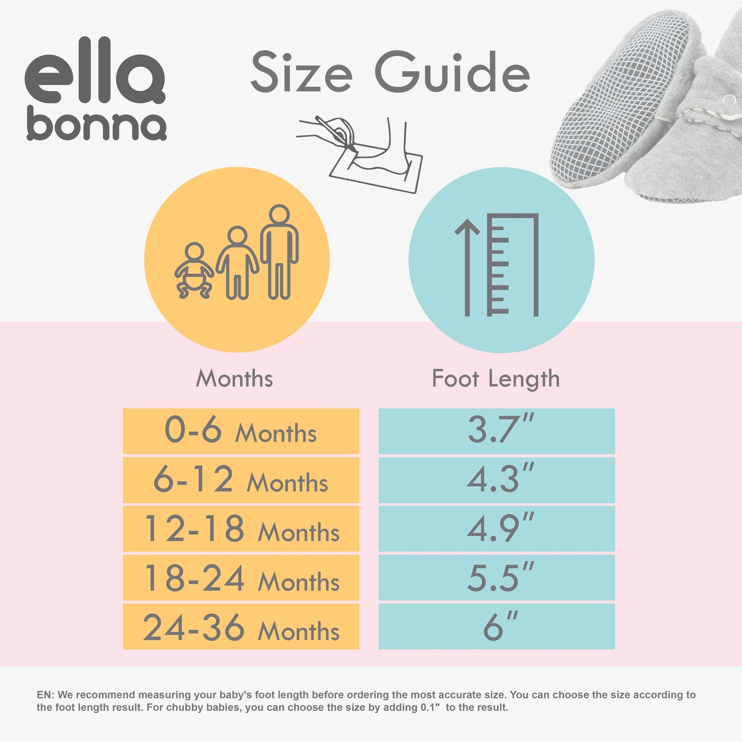 Organic Baby Booties, Newborn Booties Basic, Pudra