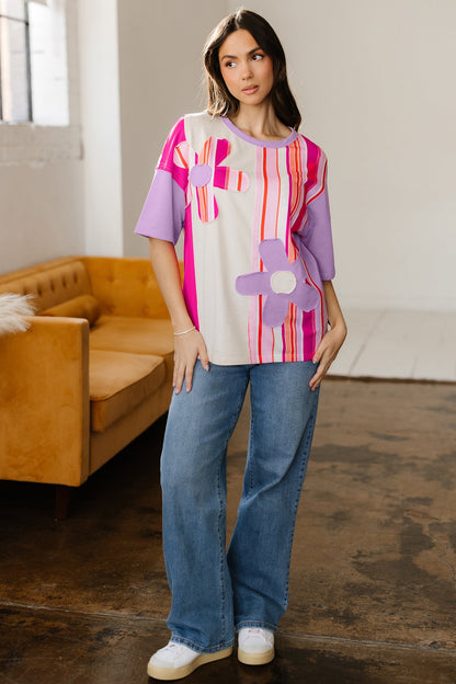 Kallie Half Sleeve Loose Top