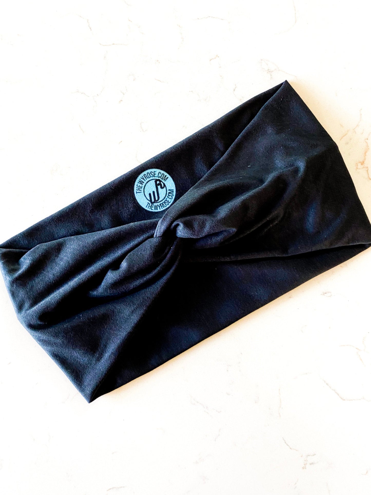 Solid Black Headband