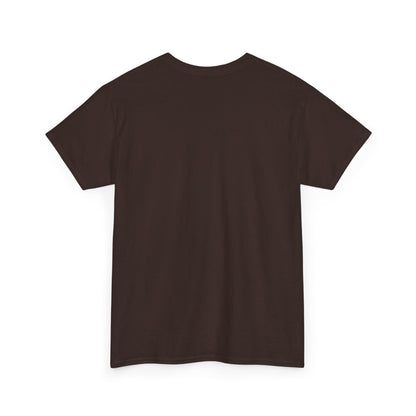 T-Shirt — Red Dollar Sign Statue Graphic Tee