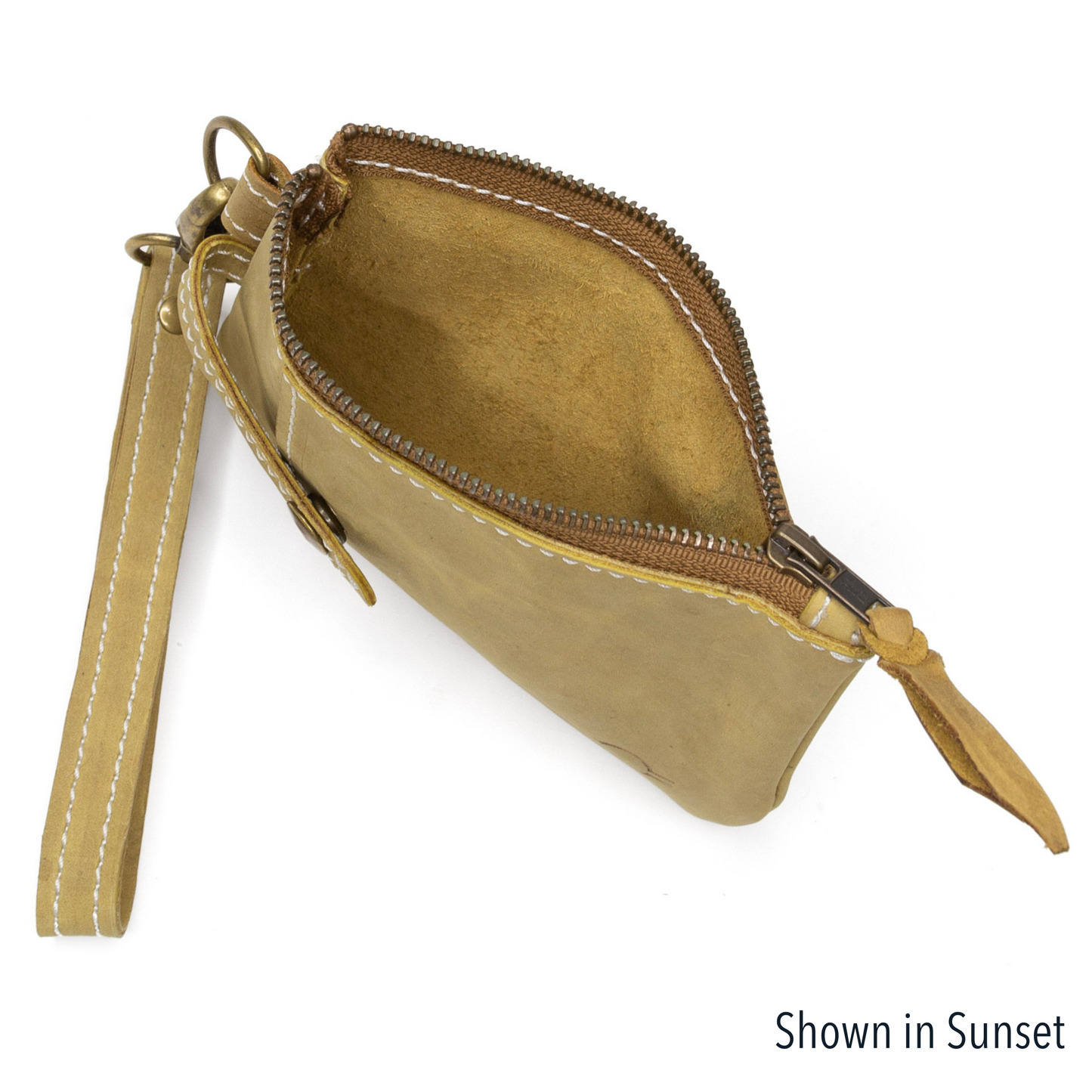 Scalloped Edge Concert Wristlet with Crossbody: Sunset
