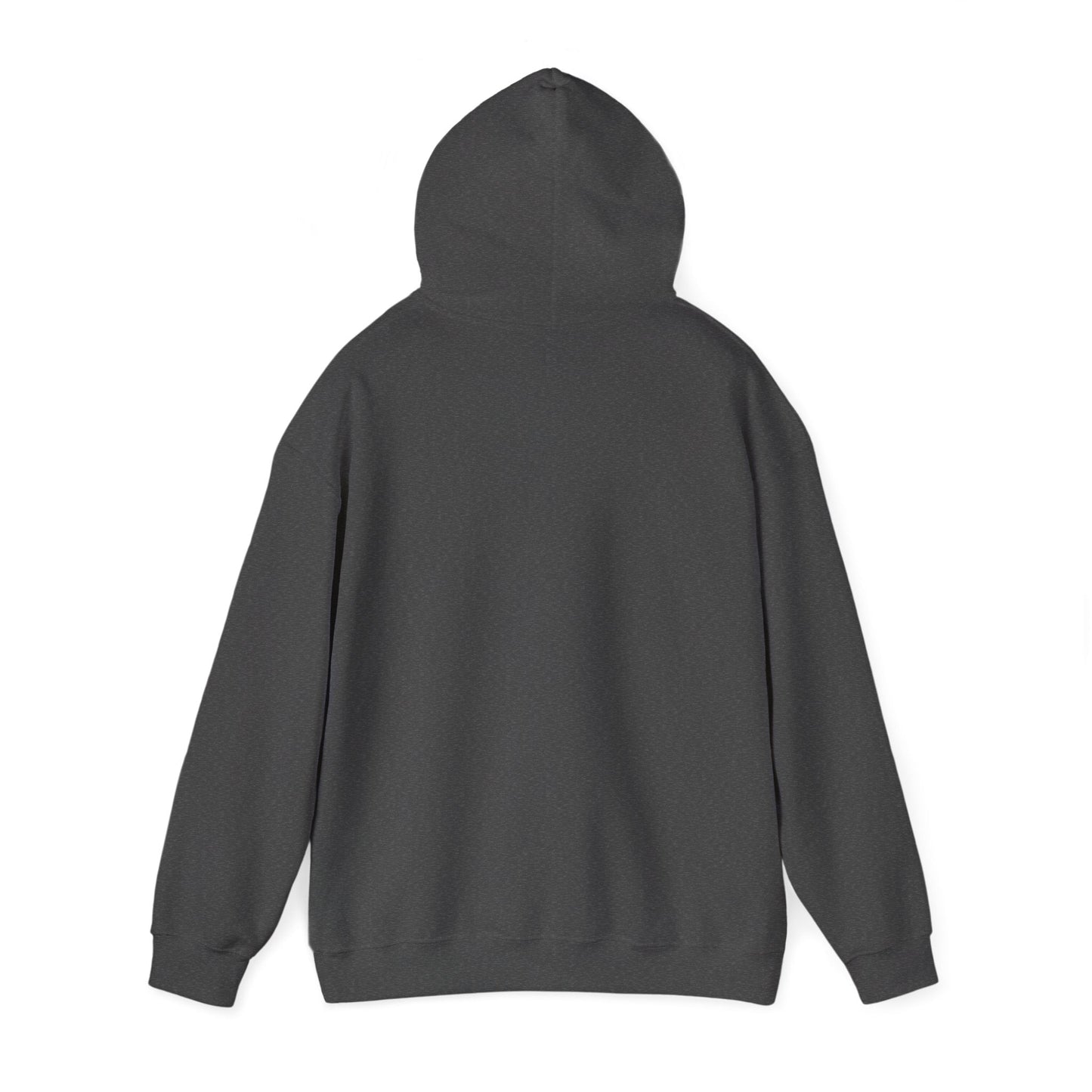 Minimal White Hoodie — Classic Unisex Heavy Blend Hooded Sweatshirt