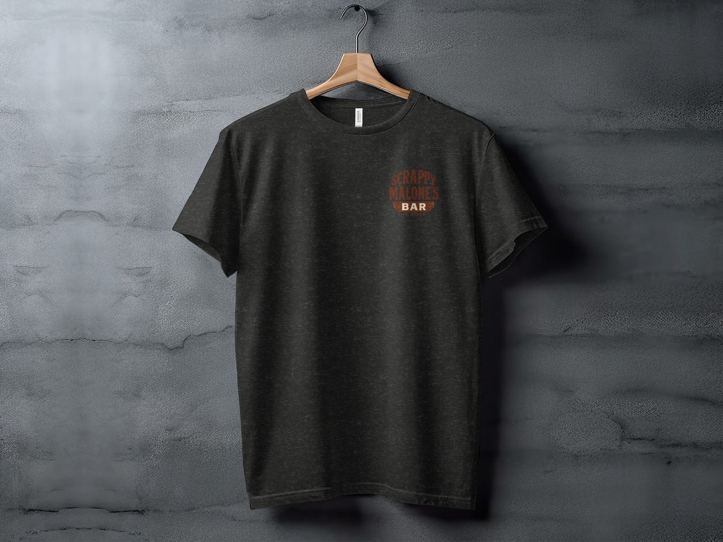 Scrappy Malone's Unofficial House Rules Tee - 100-Proof Bar Humor