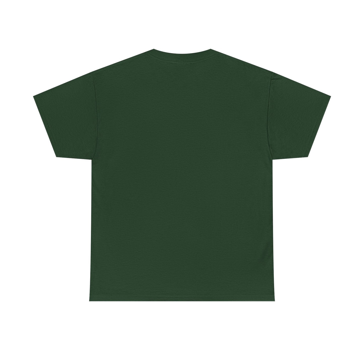 T-Shirt — Red Dollar Sign Statue Graphic Tee