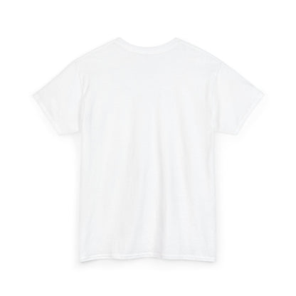 T-Shirt — Red Dollar Sign Statue Graphic Tee