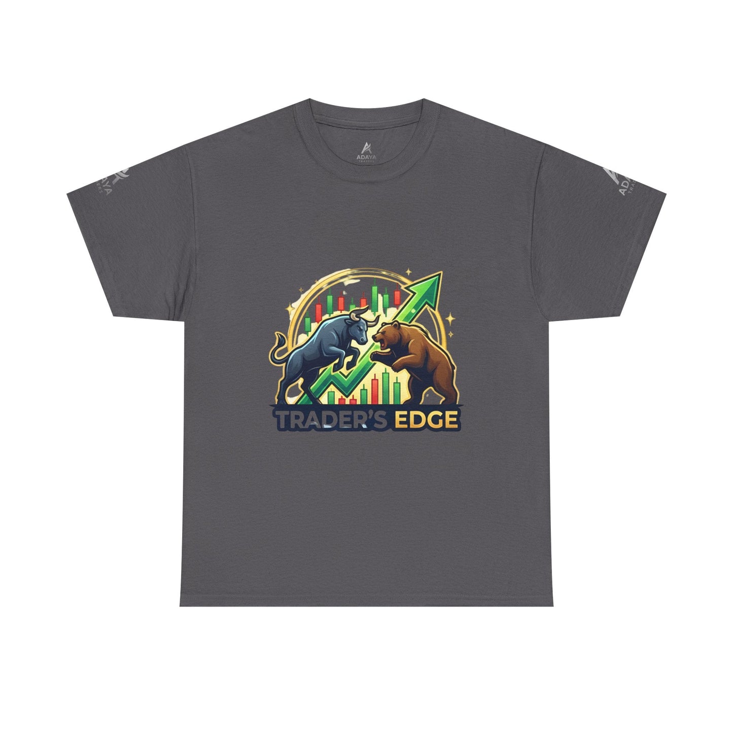 Trader's Edge Tee — Bull vs Bear Stock Market T‑Shirt