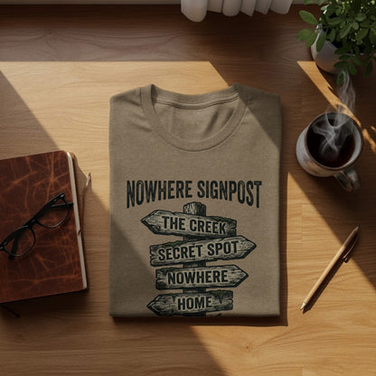 Nowhere Signpost Adventure: Backcountry Outpost Shirt