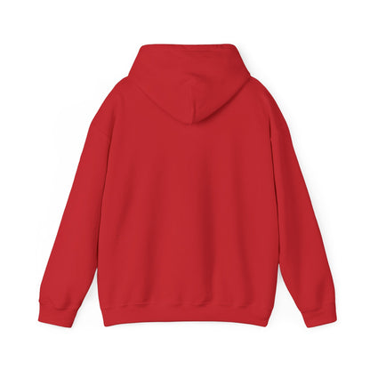 Minimal White Hoodie — Classic Unisex Heavy Blend Hooded Sweatshirt