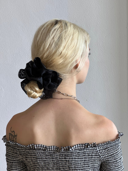 Cloud Ruffle Scrunchie