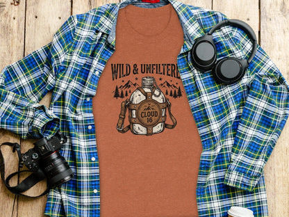 Rugged Wild & Unfiltered Spirit Wilderness Shirt