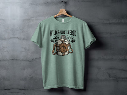 Rugged Wild & Unfiltered Spirit Wilderness Shirt