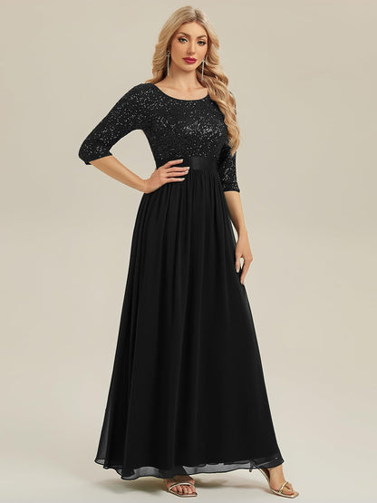 Ever-Pretty Women's Fall Winter Formal Dresses Maxi Sequin Evening Gowns