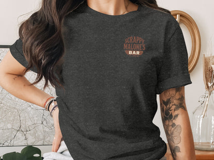 Scrappy Malone's Unofficial House Rules Tee - 100-Proof Bar Humor
