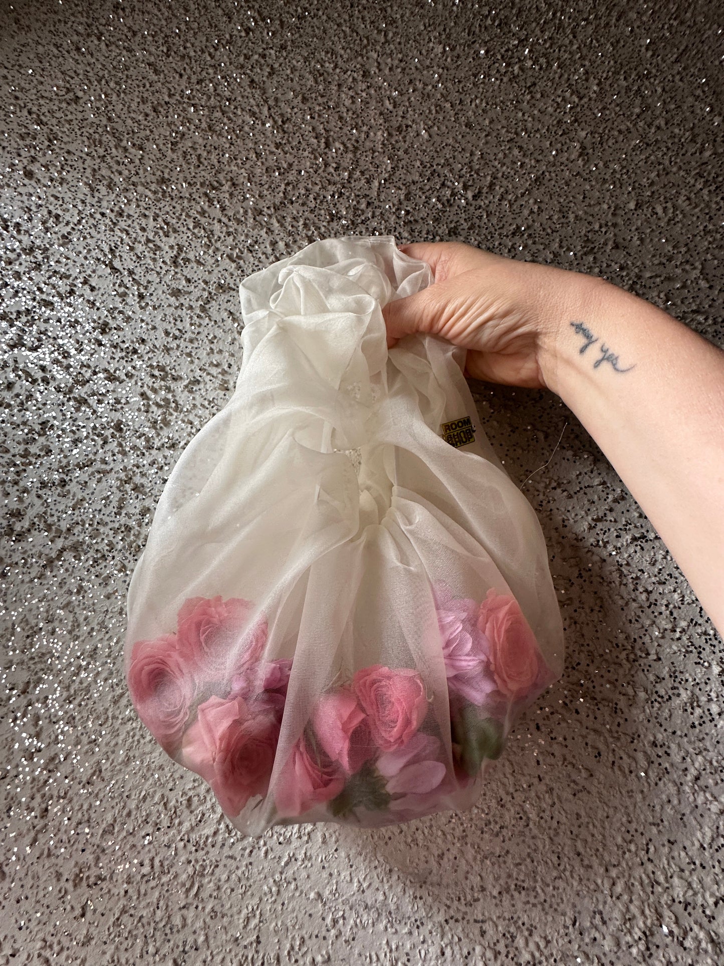 Fresh Floral Bouquet Bag