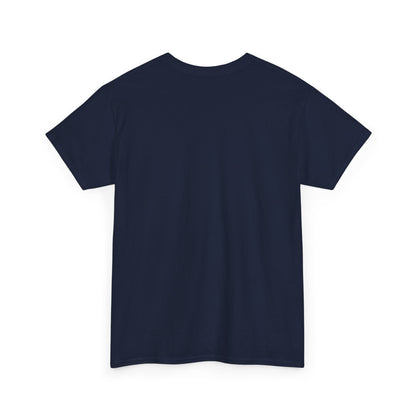 T-Shirt — Red Dollar Sign Statue Graphic Tee
