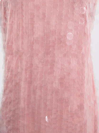 Sequin Halter Neck Mini Dress