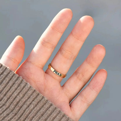 925 Sterling Silver Cross Ring