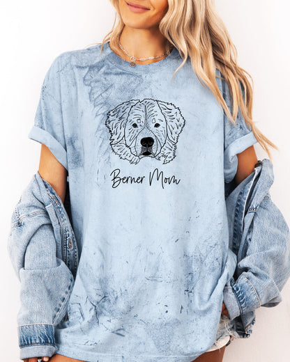 Berner Mom Bernese Mountain Dog Mom Comfort Colors T Shirt