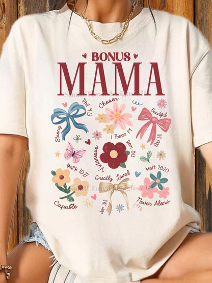 Family inspiration Bible verse Tee